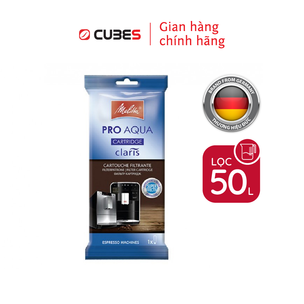 Bộ lọc Melitta Pro Aqua - Bộ lọc nước cho máy pha cà phê - Thương hiệu Đức - Nhập khẩu chính hãng