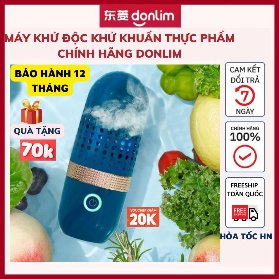 Máy rửa rau quả Donlim, máy khử trùng, tiệt trùng hoa quả, thực phẩm tự động bằng công nghệ điện phân nước H01