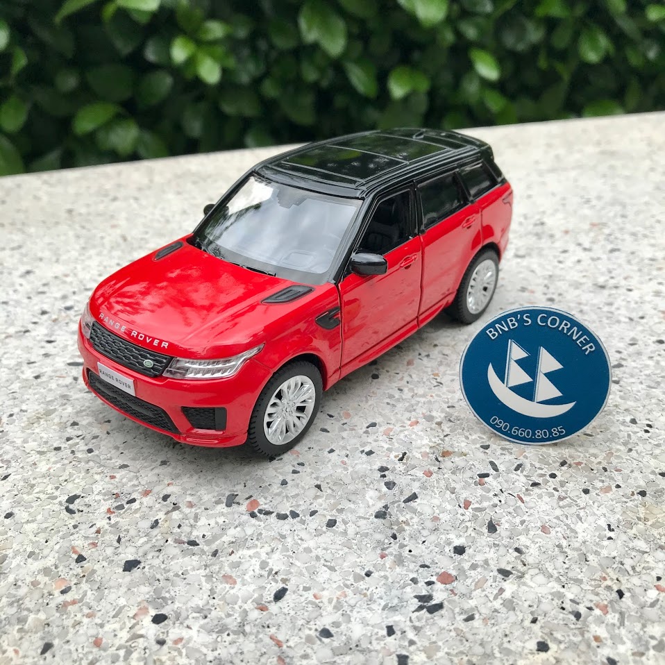 |bnb's corner| xe mô hình land rover sport 1:36 jackie kim