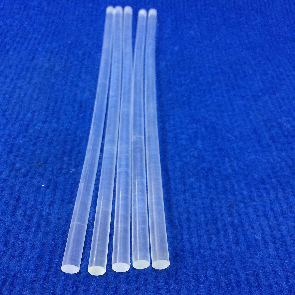 Keo nến sử dụng cho súng bắn keo (keo silicon) keo trong suốt mờ đục làm đồ thủ công handmade DIY đường kính 7mm dài 300mm