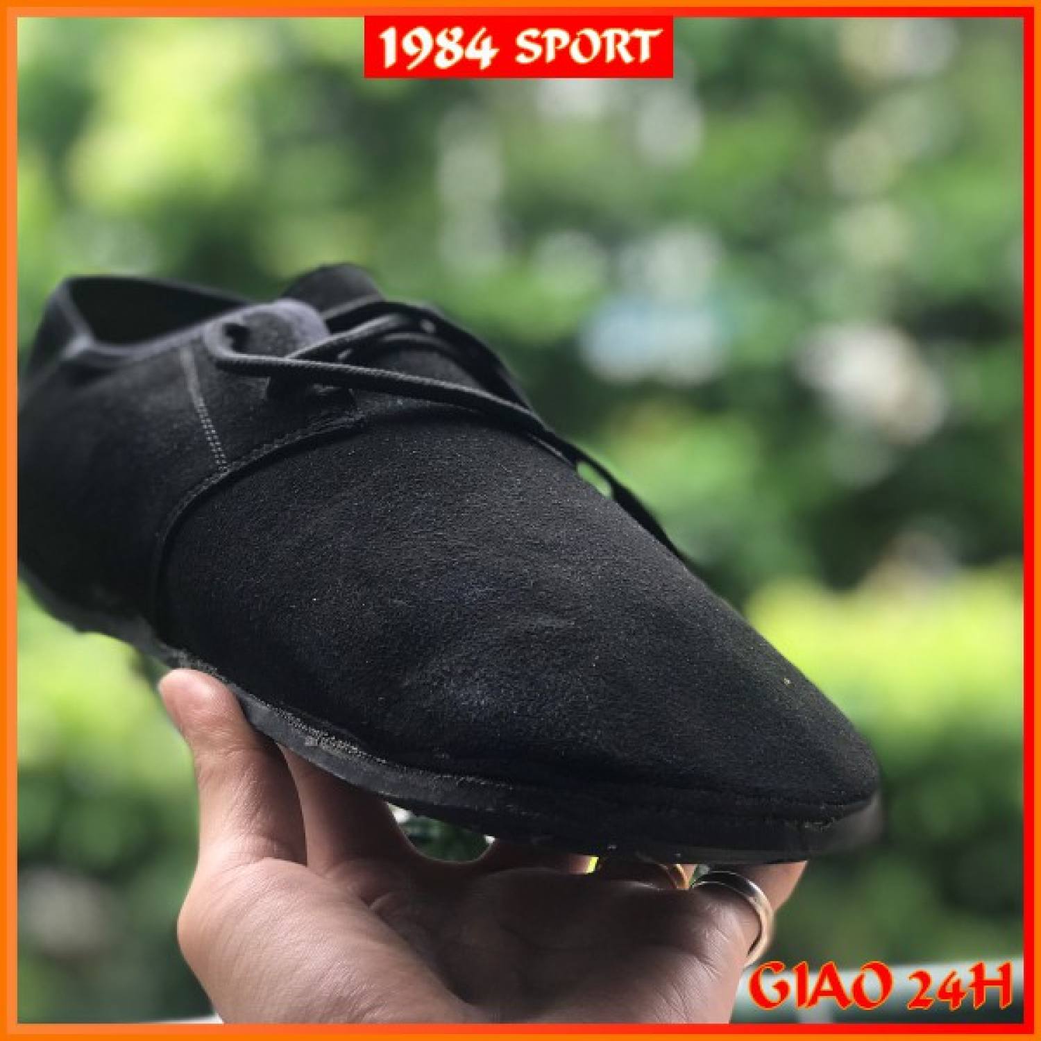 Giày đá cầu mỏ vịt da lộn 🔔free ship🔔 tập luyện, thi đấu
