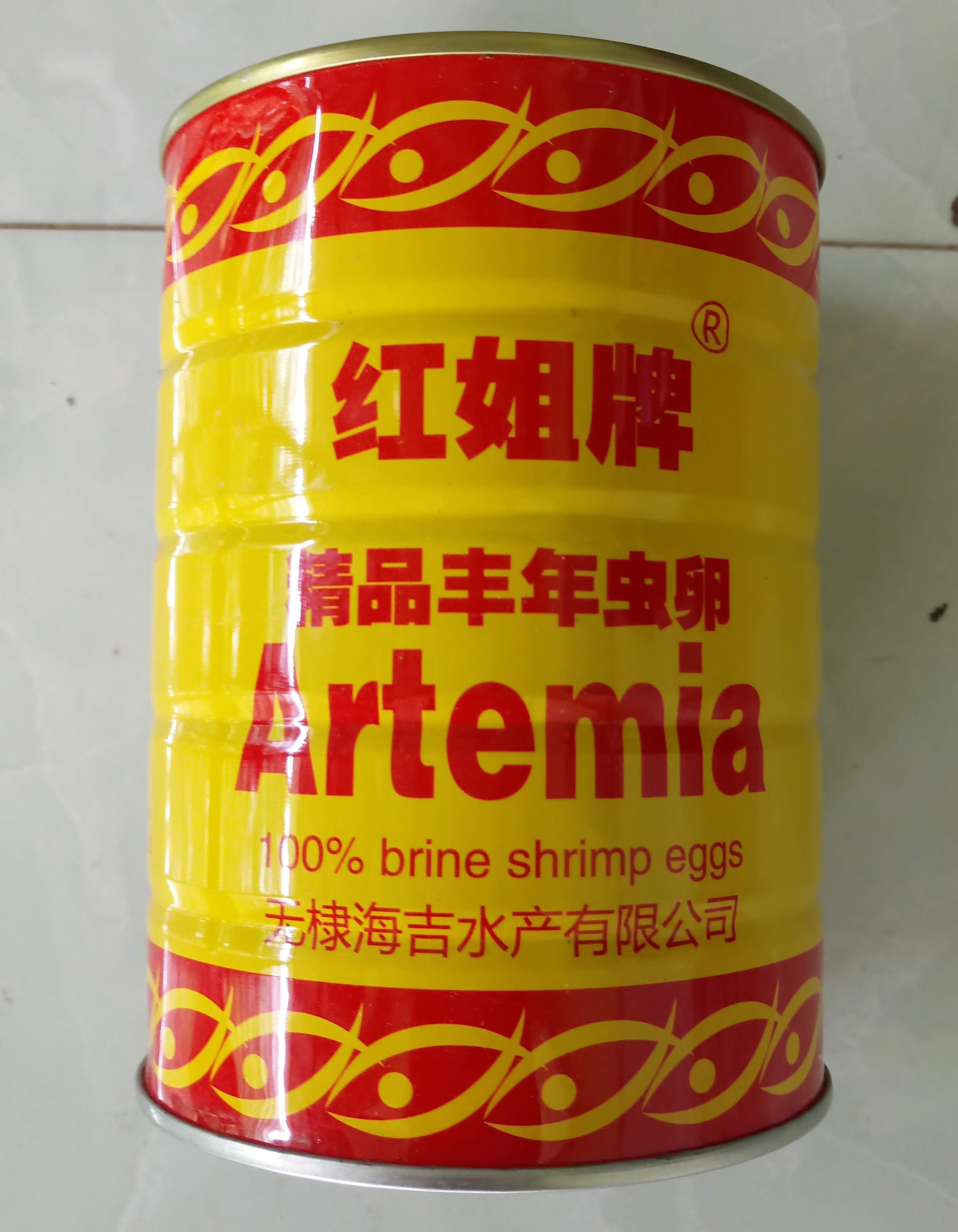 Trứng Artemia Trung Quốc 425g lon vàng