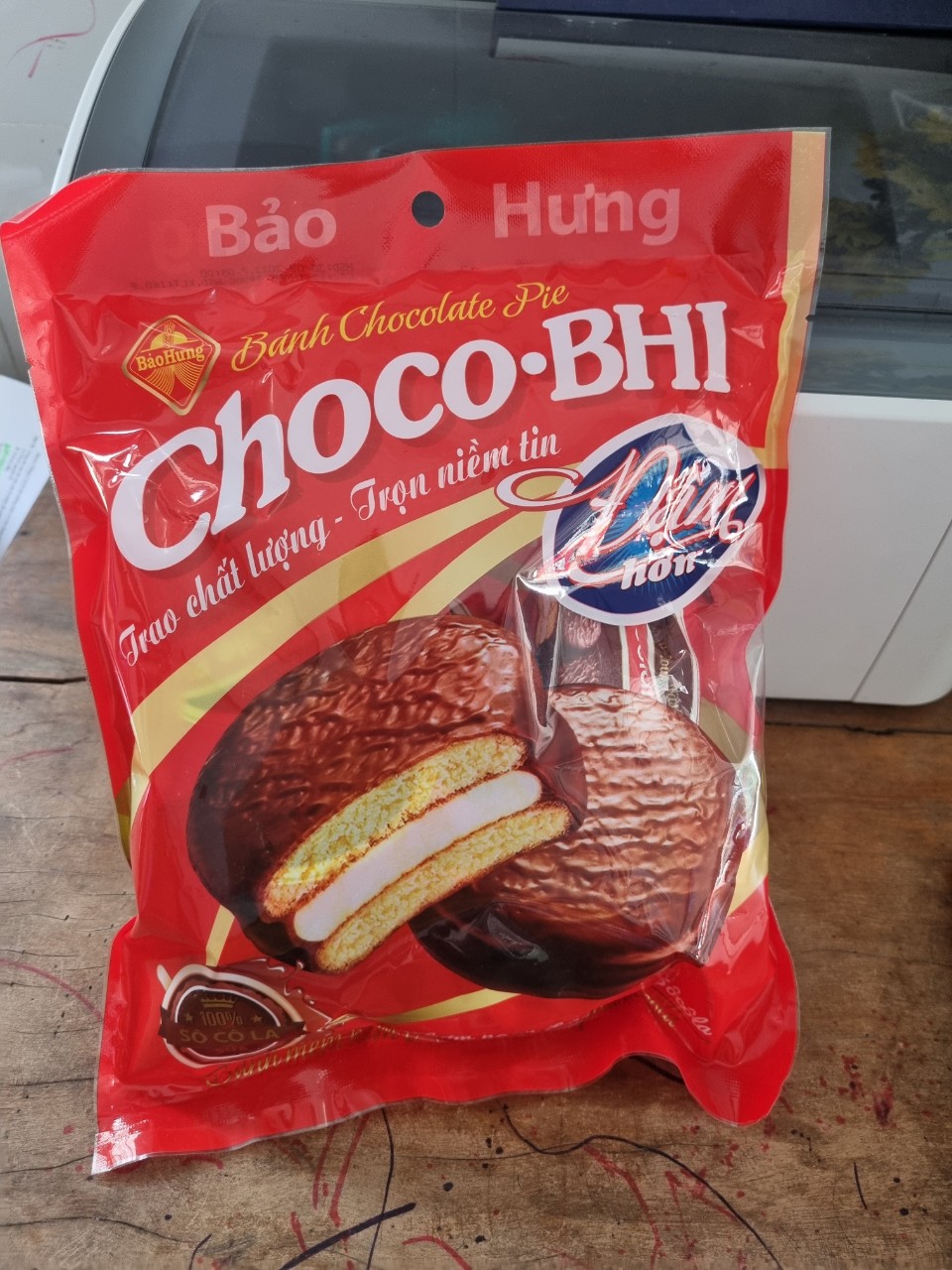 Bánh Chocolate Pie Choco.BHI - bịch 160gr