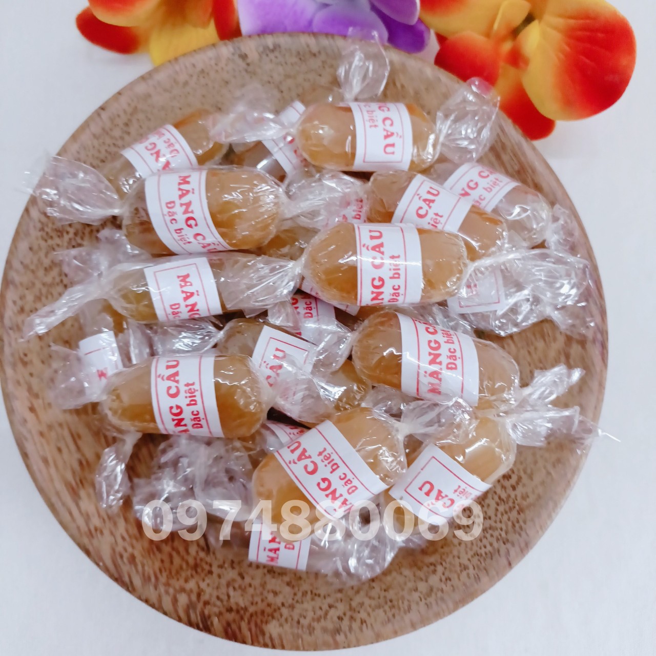 1kg Kẹo mảng cầu chua ngọt Bến Tre loại đặc biệt