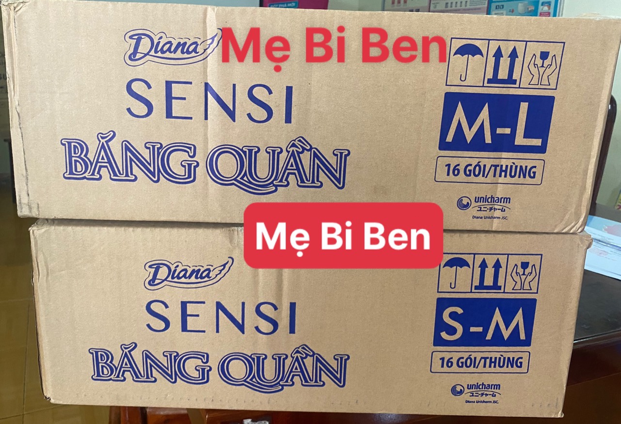 Băng đêm dạng quần diana size s-m/m-l 2 chiếc/ gói - hàng chính hãng