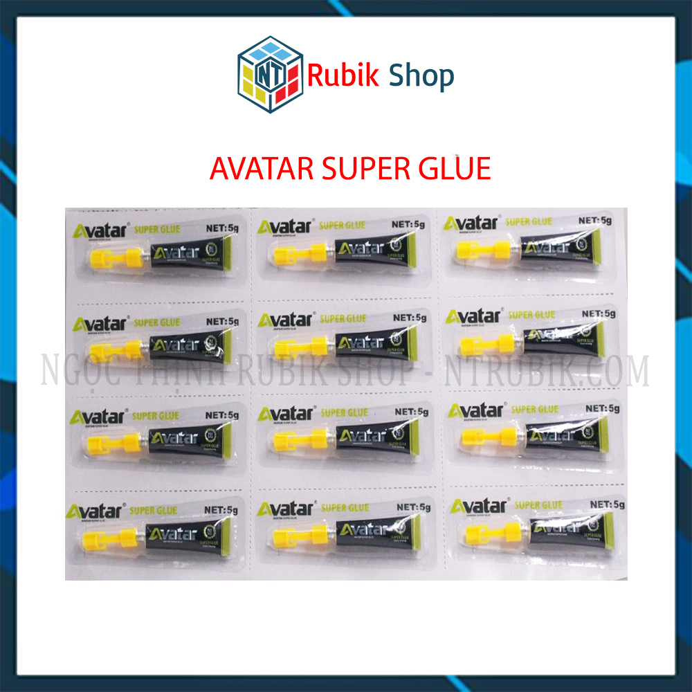 Keo mod nam châm cho rubik - avatar super glue 5g