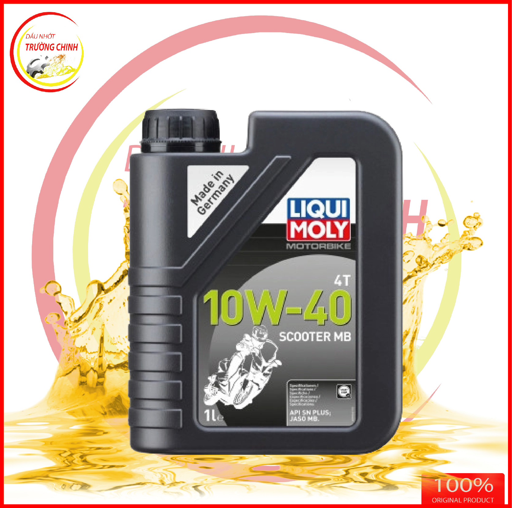 Nhớt Liqui Moly 10W40 MB Scooter dành cho xe ga