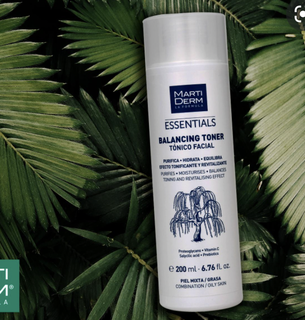 Nước Cân Bằng Làm Sạch Chứa BHA & Prebiotics - MartiDerm Essentials Balancing Toner