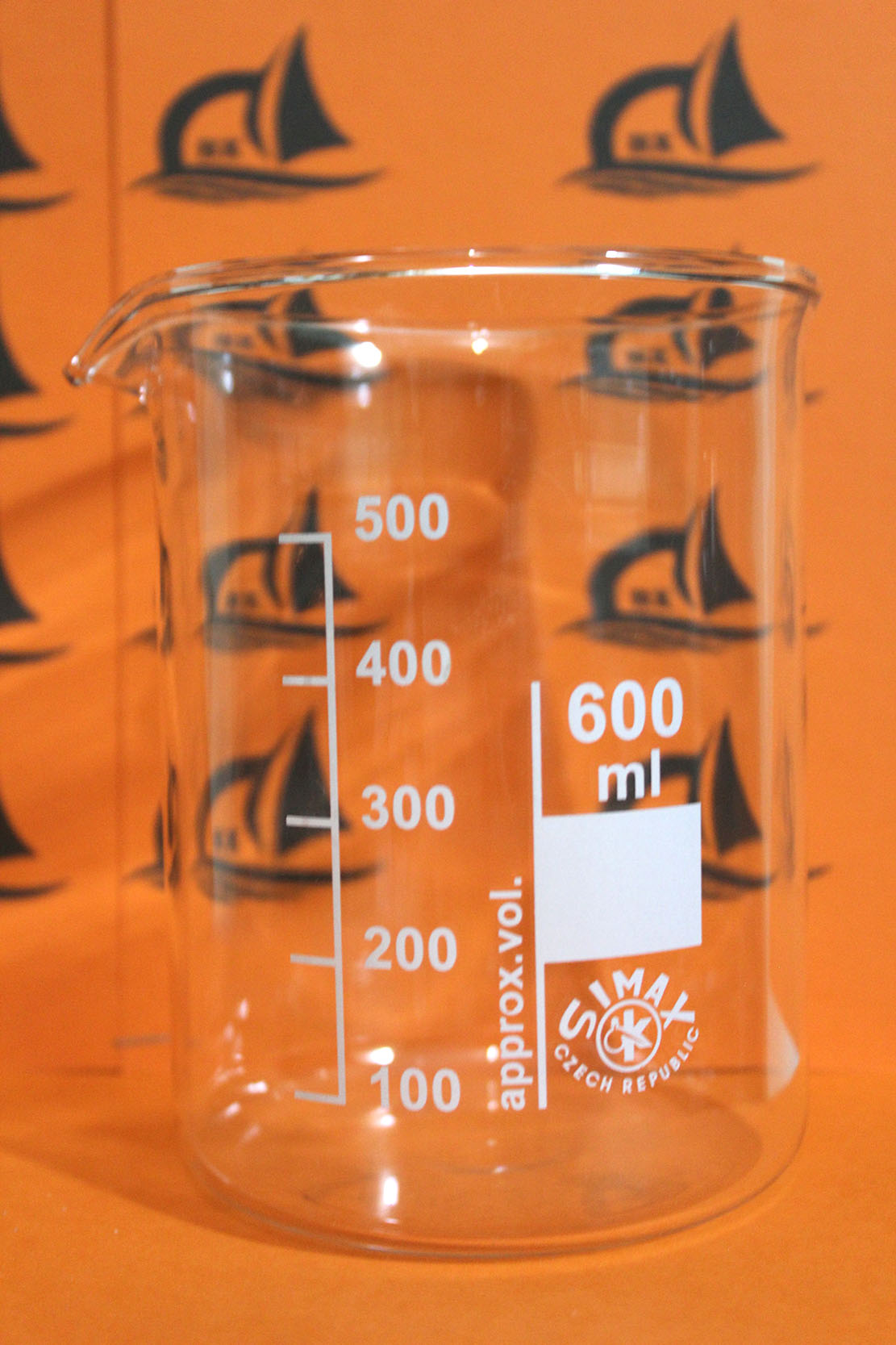 5 Cốc thủy tinh 500-600ml dùng phòng thí nghiệm Eu/Simax