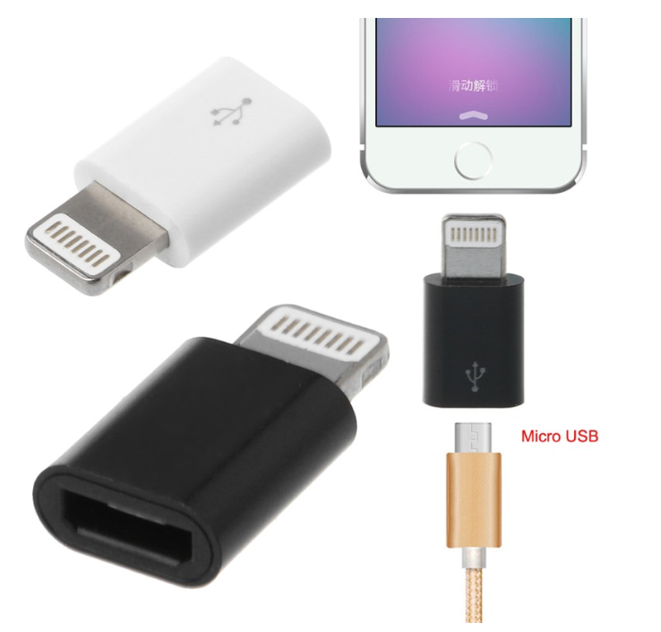 [HCM]Đầu Chuyển Đổi Micro usb sang Iphone 5/6/7/8