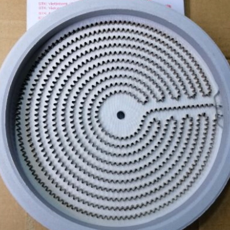 mâm nhiệt cho bếp hồng ngoại 2 chân 20cm