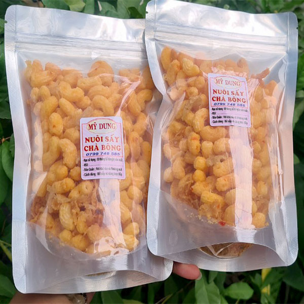 Nui xấy khô chà bông chay gói 200gr nhà làm