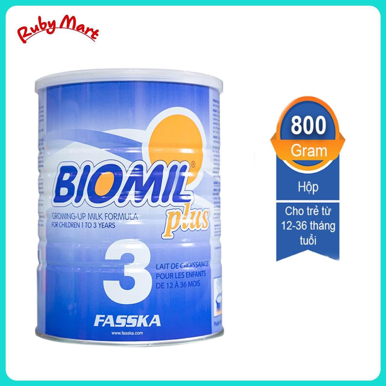 Sữa biomil plus số 3 lon 800g