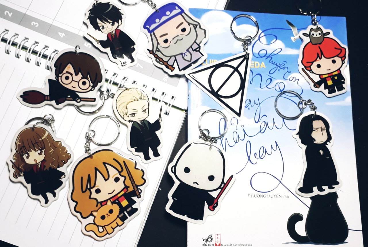 Móc khóa nhân vật Harry Potter