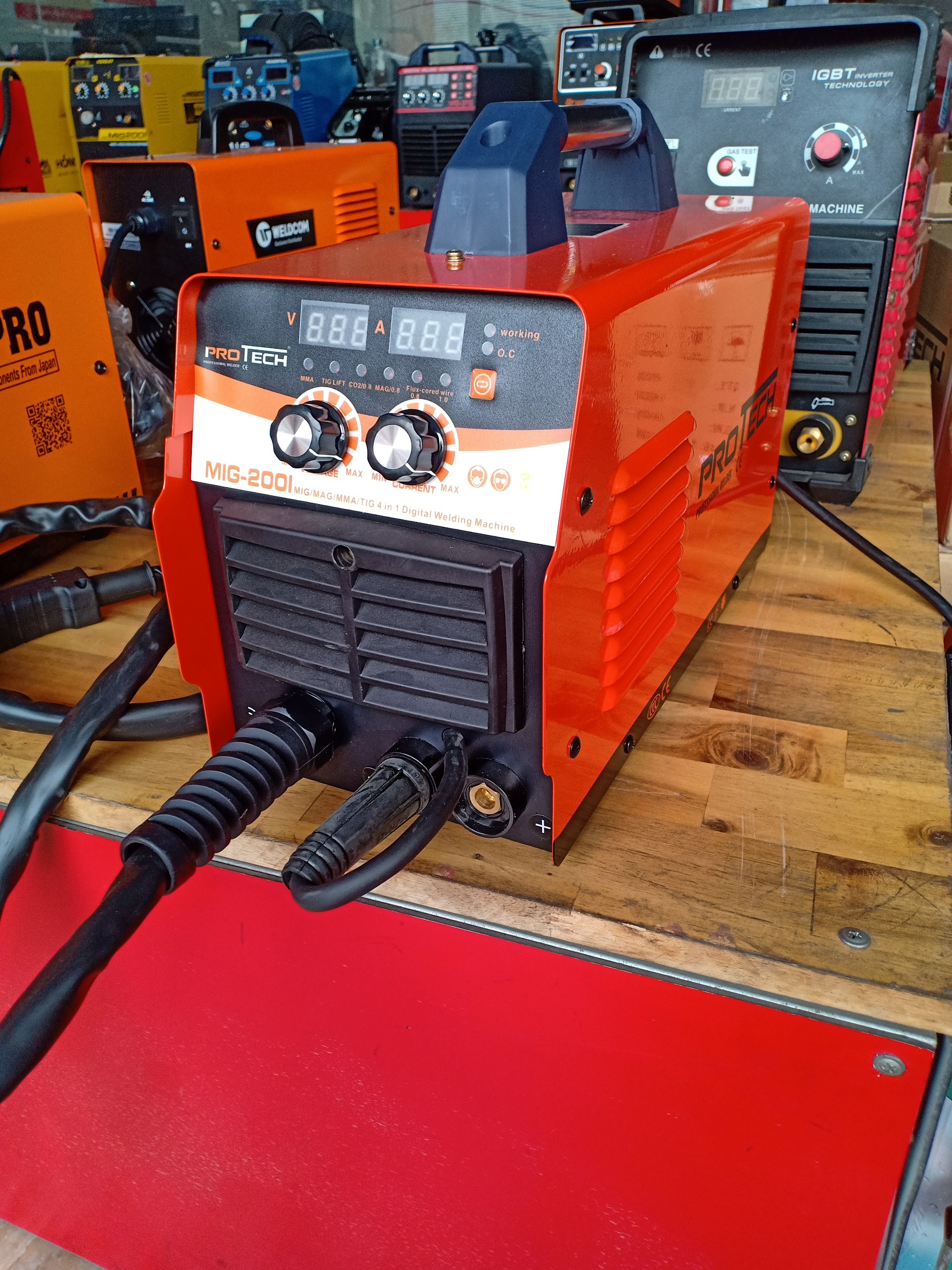 [HCM]Máy Hàn Mig Mini 1kg Protech Mig 200I