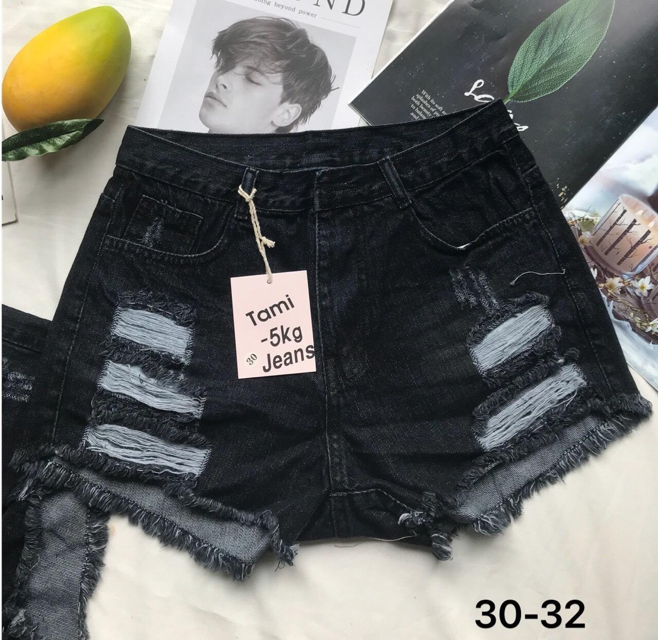 Quần short jean nữ từ size 30 đến 35