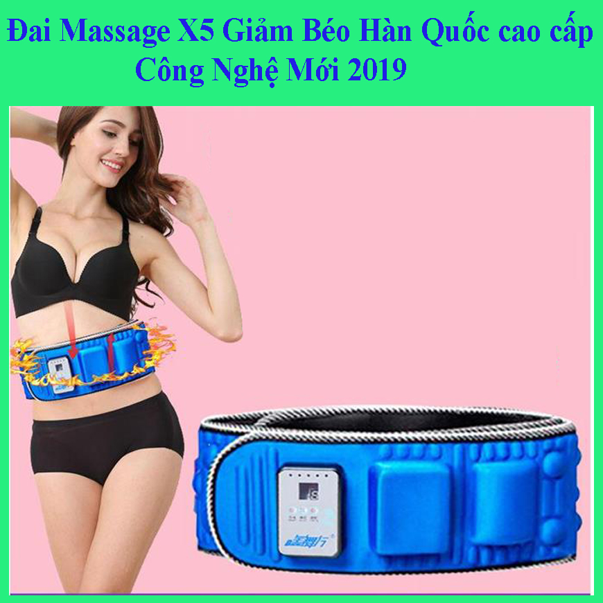 [HCM]Day Massage Bungmáy đánh tan mỡ bụng nhật bảnĐai Massage giảm mỡ bụngMasage đa năng cao cấp X5 Nhập Khẩu Máy massage bụng đai massage giảm mỡ bụng cao cấp 2020