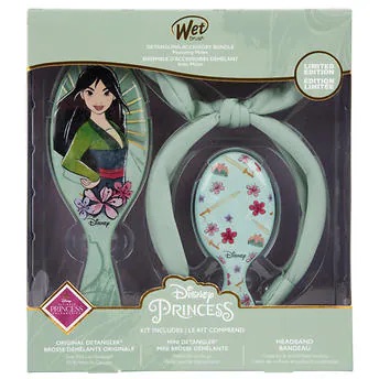 Set lược gỡ rối wet brush phiên bản disney princess - wet brush bundle limited edition