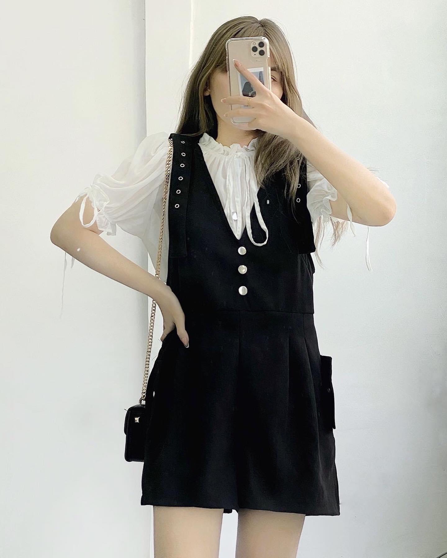 The fance | yếm quần loveable overalls