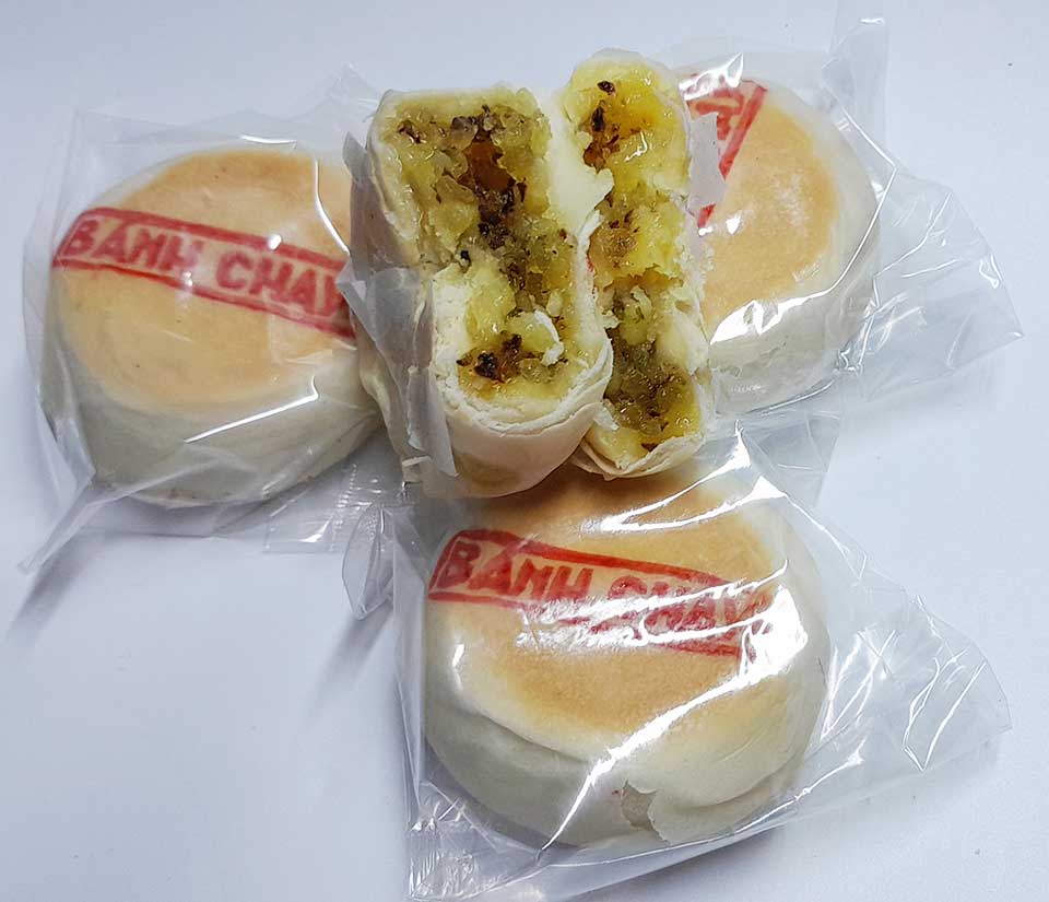 Bánh Pía Can Xại Chay Mỹ Hiệp Thành - Hộp 4 Cái 330g - Đặc Sản Vũng Thơm Sóc Trăng