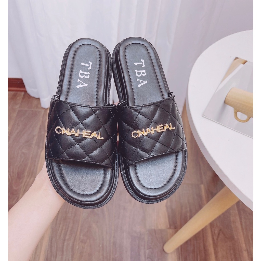 ◄✺☽  dép chanel dép đế cao nữ siêu êm siêu sang Hót Nhất 2021