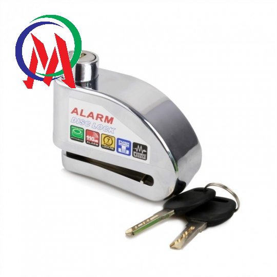 Ổ khóa đĩa có báo động âm thanh chống trộm alarm disc lock