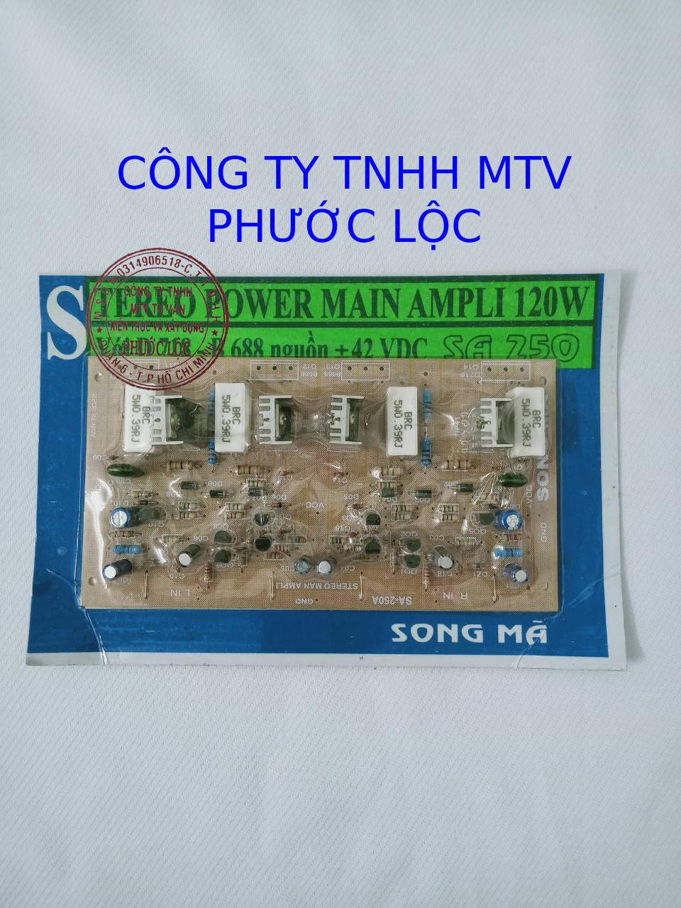 BO MẠCH AMPLY CÔNG SUẤT 4 SÒ 120W- 2 KÊNH