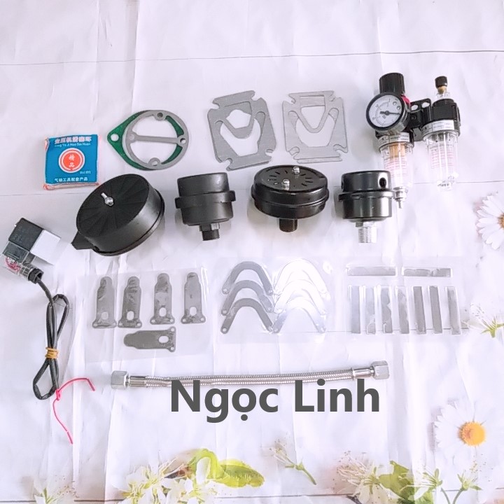 (Giá sỉ) Máy nén khí / lọc gió/ rơ le điện từ/ lá mía máy nén khí các loại