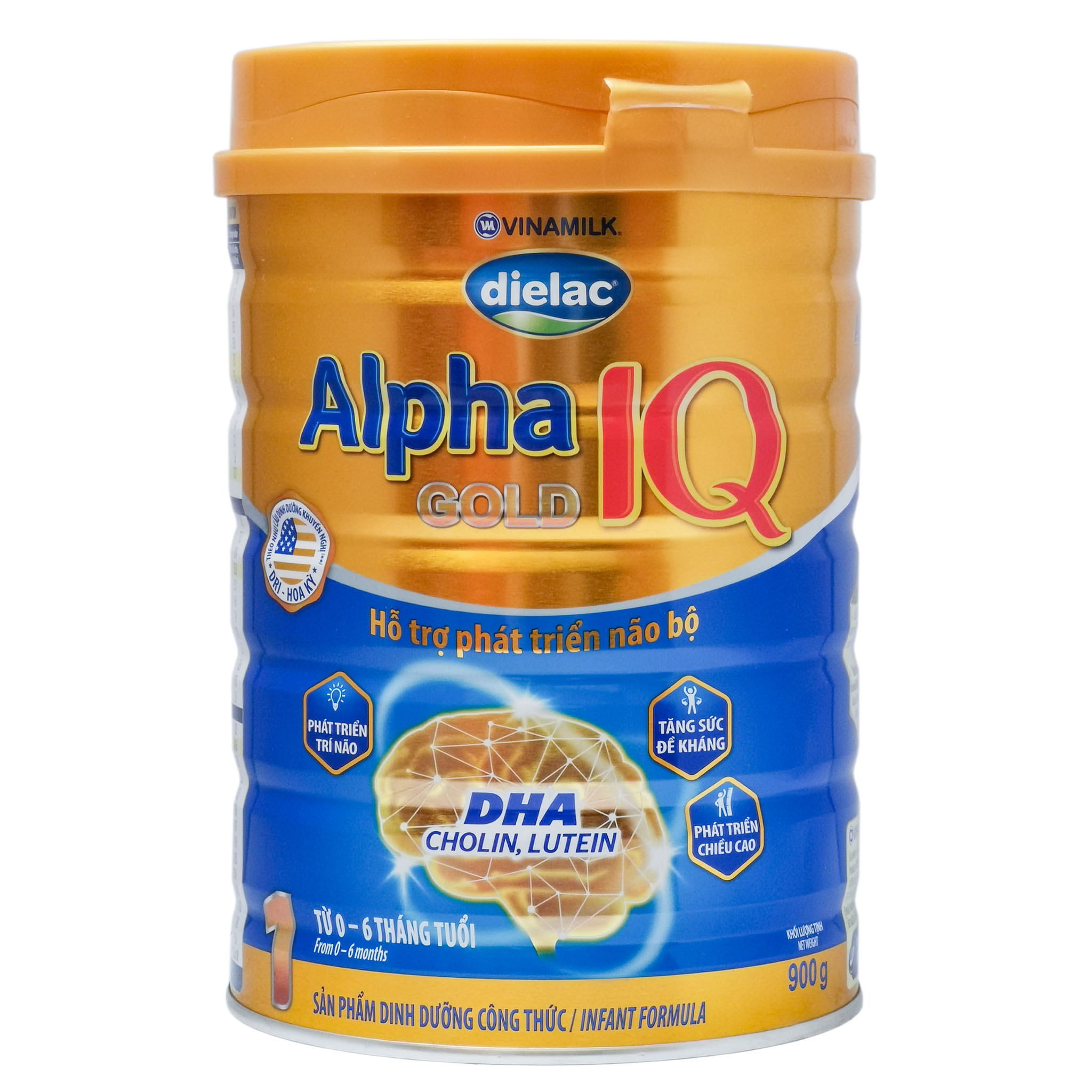 Sữa bột dielac alpha gold 1 900g