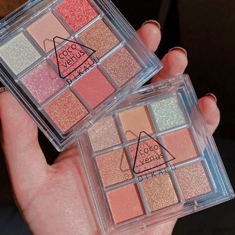 Phấn mắt lameila . phấn trang đỉểm măt 10 ô hàng nội địa trung.