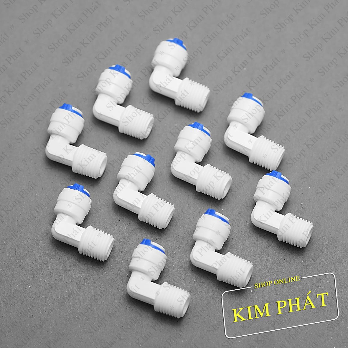 Bộ 10 co nối nhanh ren 17 ra dây 6 – 4046-q010a