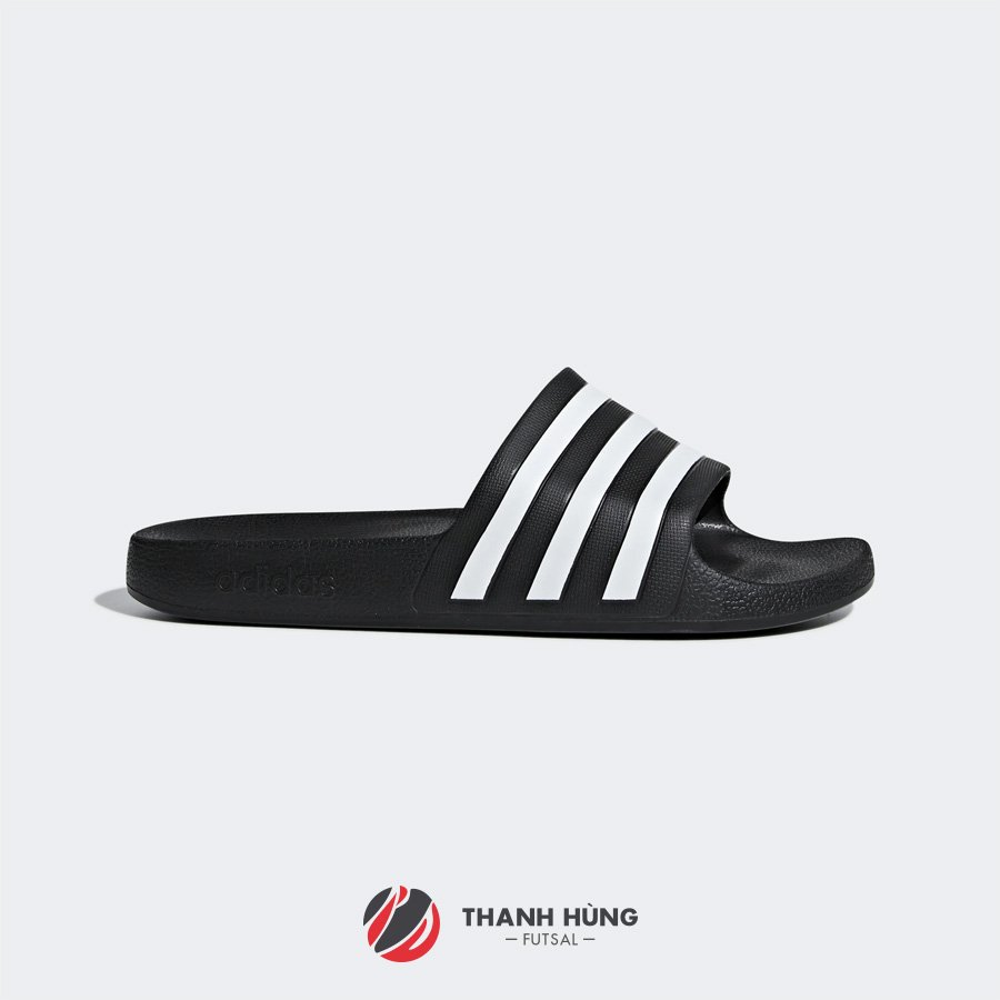 Adidas dép quai ngang adilette aqua - f35543 - đen