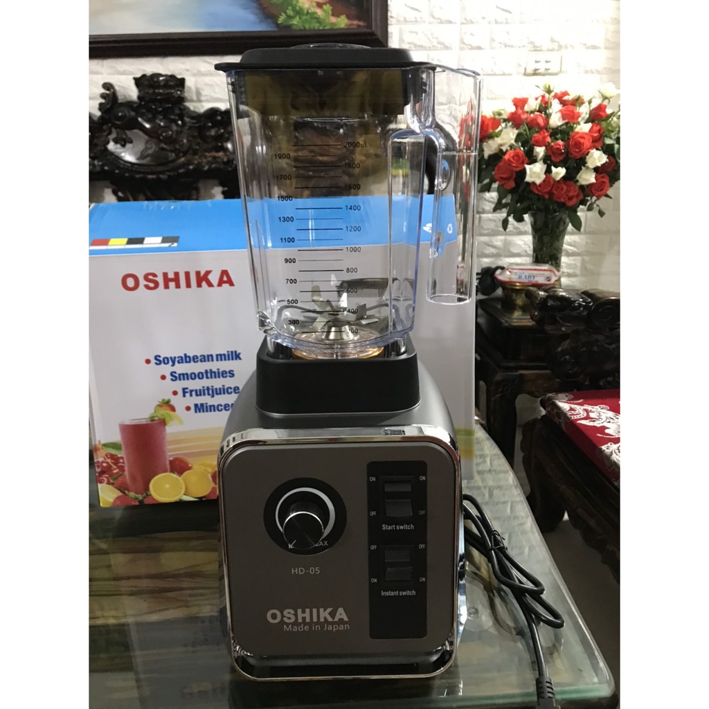 Ưu điểm nổi trội của máy xay sinh tố Oshika HD05 Nhật Bản so với các sản  phẩm cùng tầm giá | Lazada.vn
