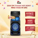 Loa Dàn âm thanh Hifi công suất cao SONY MHC-V43D//M1 SP6- [Trả góp 0%] Chính hãng- Bảo Hành 12 tháng