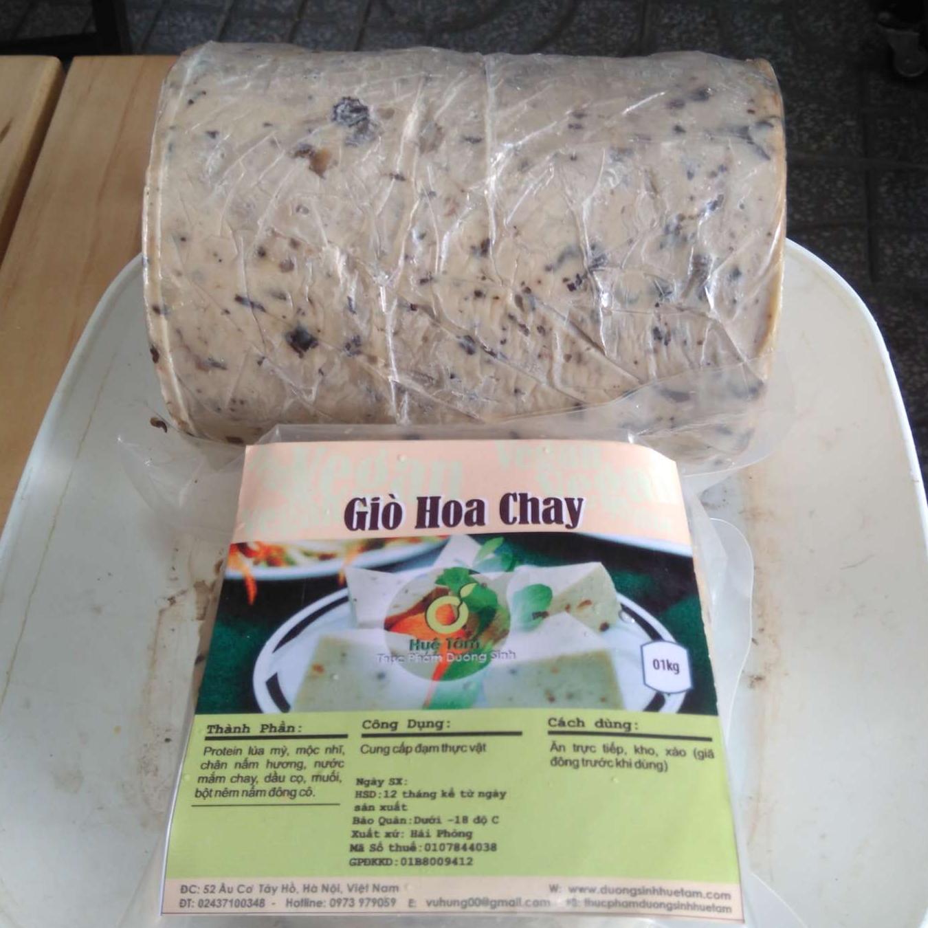 chả (giò)nấm thuần chay dinh dưỡng 1kg