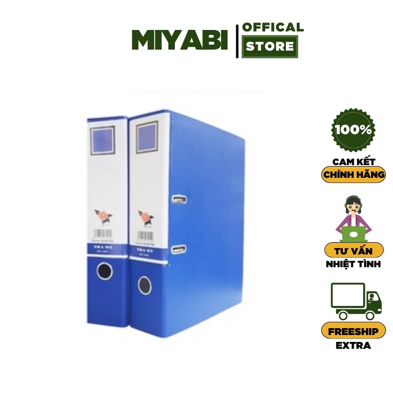 ♧▦▼ Bìa đựng tài liệu A4 loại 35cm / 5cm / 7cm / 10cm - màu Xanh Dương-dùng cho văn phòng -1 cái- 2011/1571/1561/1681