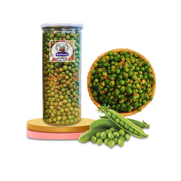 Đậu Hà Lan Tỏi Ớt Giòn Ngon Đậm Vị 400G HỦ PEP