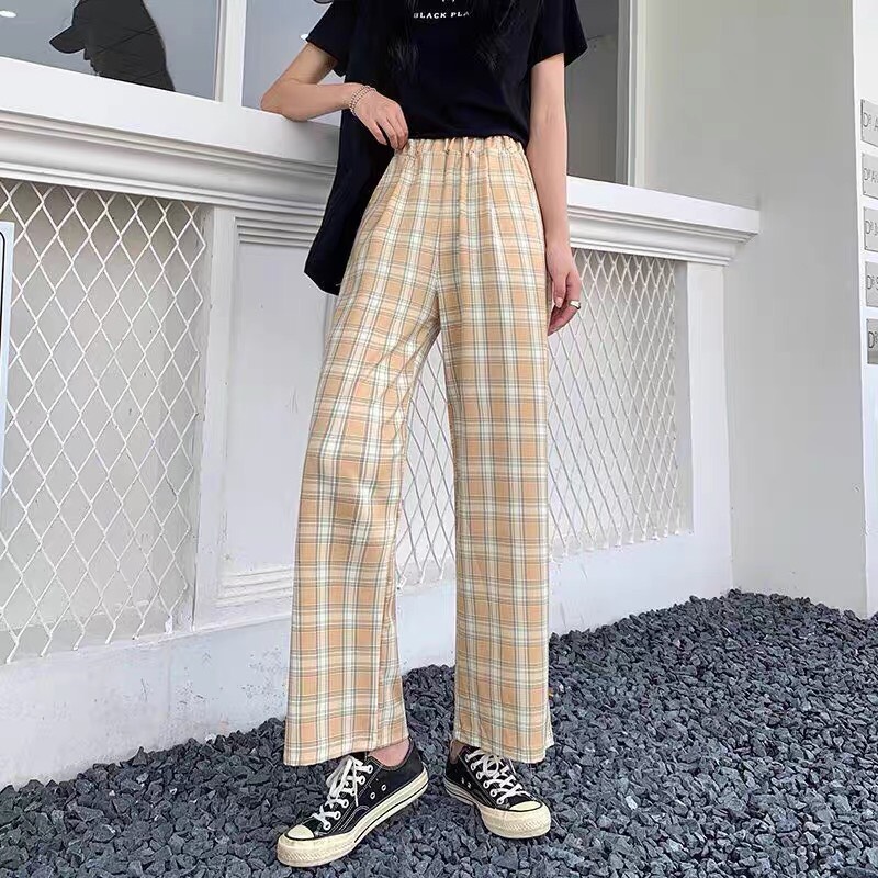 Áo polo coptop quần kẻ nhiều màu