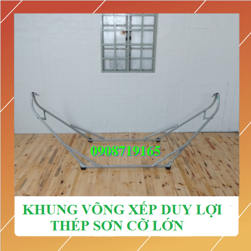 Khung võng xếp duy lợi thép sơn cỡ lớn