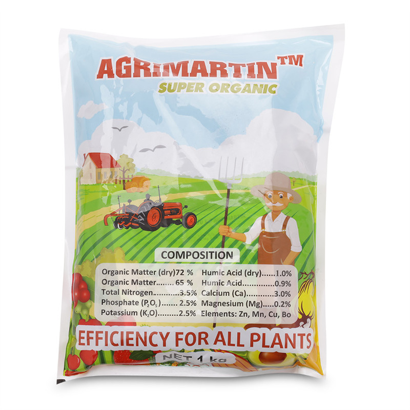 Phân bón hữu cơ siêu đậm đặc Bình Điền Agrimartin - 1 gói 1Kg - sthgt