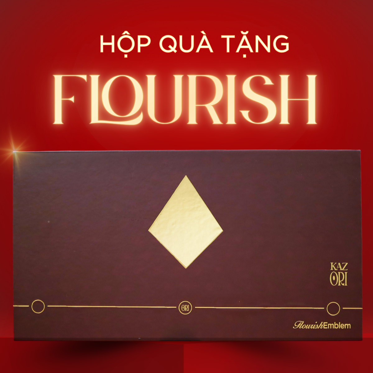 Set Quà Hạt Điều KAZ, Hộp Quà Tặng Thịnh Vượng Flourish