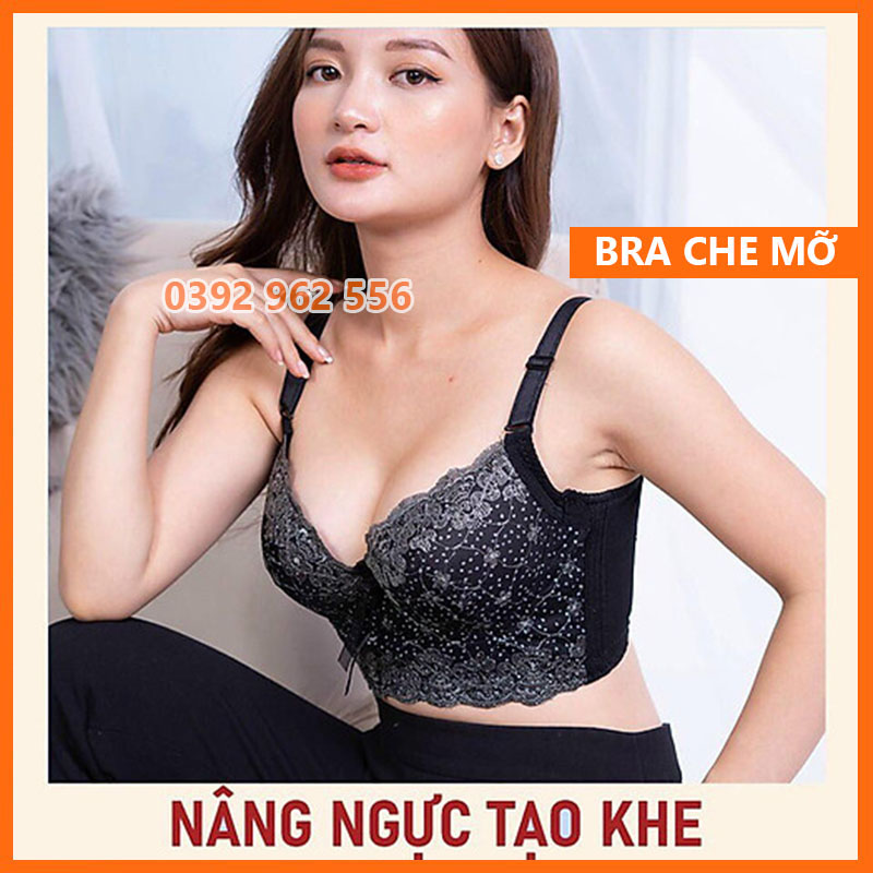 Áo lót Bra corset che mỡ lưng, mỡ nách có gọng bản to đệm mỏng