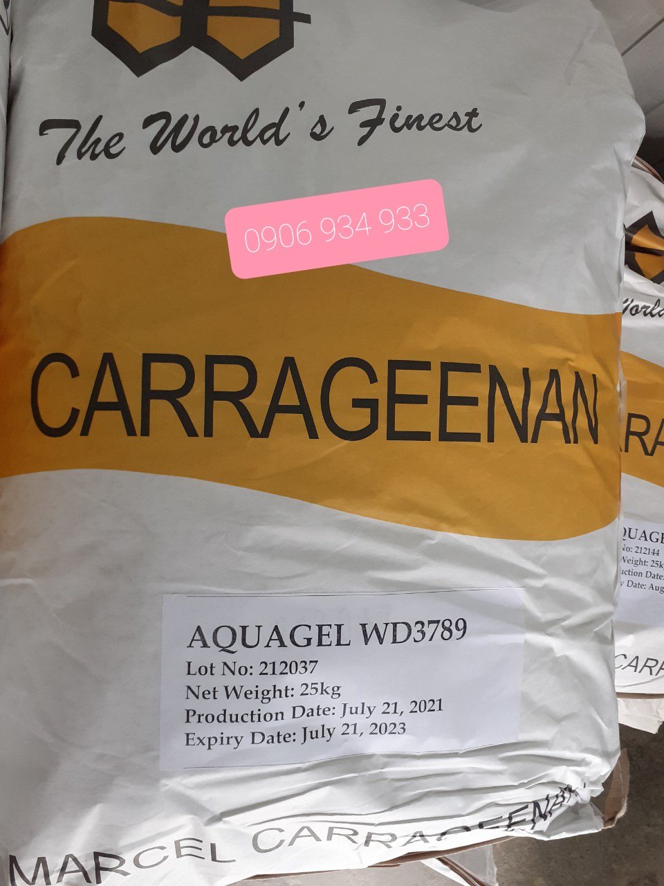 Bột thạch carrageenan 1kg_dùng làm thạch,rau câu