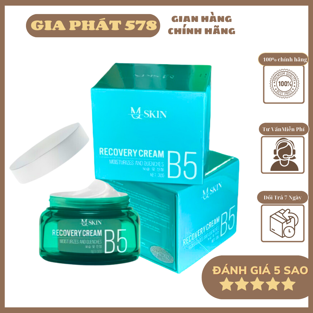 Kem dưỡng ẩm b5 cream mq skin
