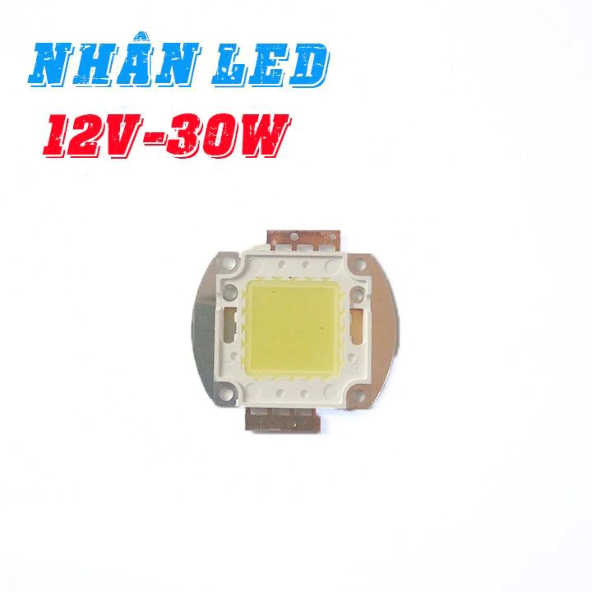 Nhân led 12v-30w sáng trắng đủ công suất