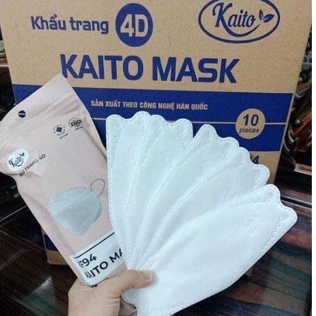 Gói 10 cái khẩu trang kf94 mask - oanh vũ