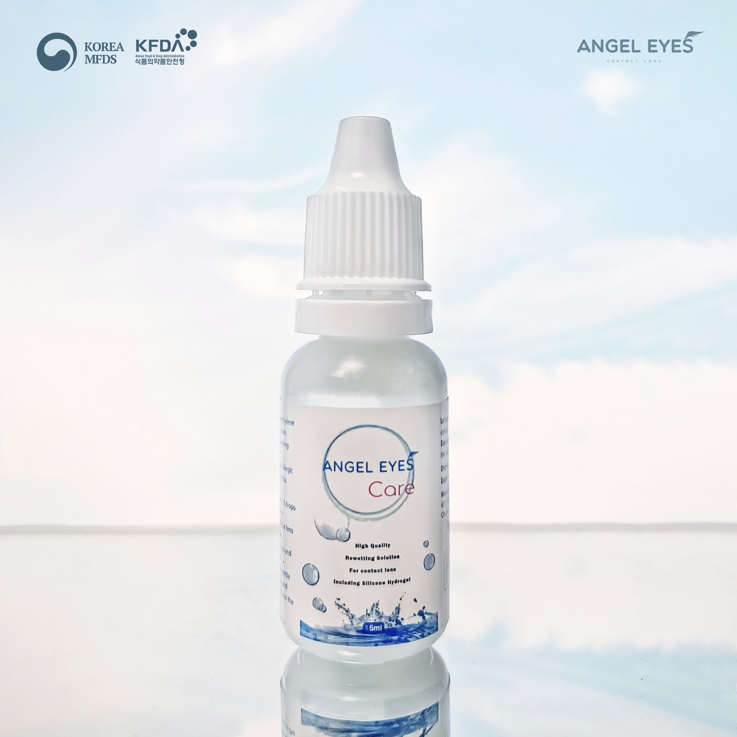 BÁN CHẠY NHẤT] Nước nhỏ mắt lens Aqua B5 15ml cao cấp cho mắt nhạy cảm  Angel Eyes phân phối độc quyền (Dung dịch nhỏ mắt cho lens Aqua B5 | Nước