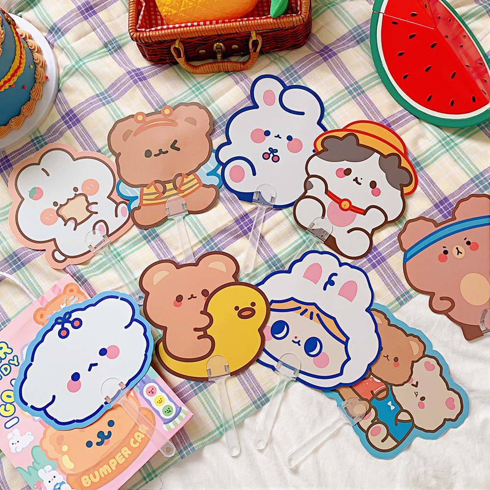 [HCM]Quạt Cầm Tay Mini Kiểu Dáng Hoạt Hình Dễ Thương