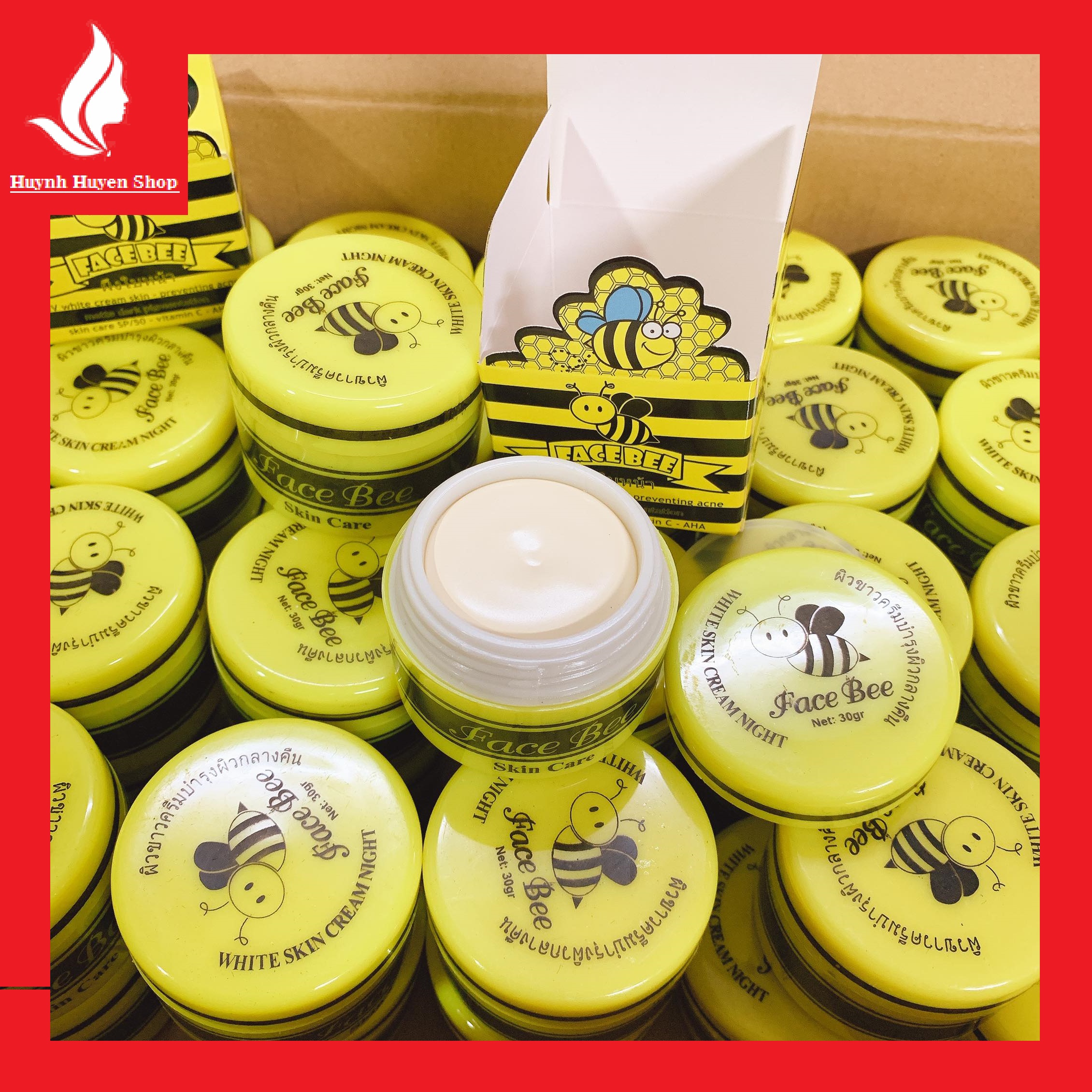 [HCM]kem face bee sáp ong dưỡng trắng da siêu mịn hộp 30g