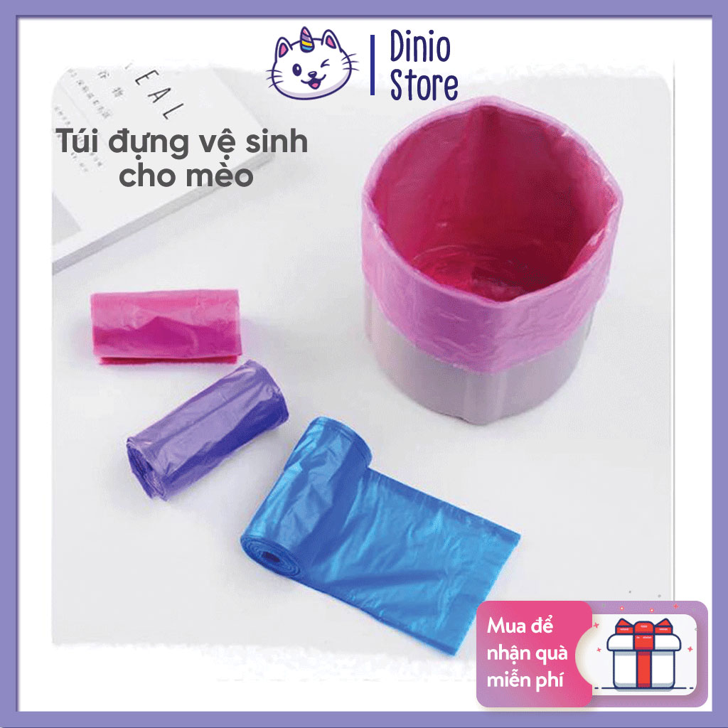 Túi đựng rác cho thú cưng Diniopet đựng rác,cát vệ sinh cho thú cưng